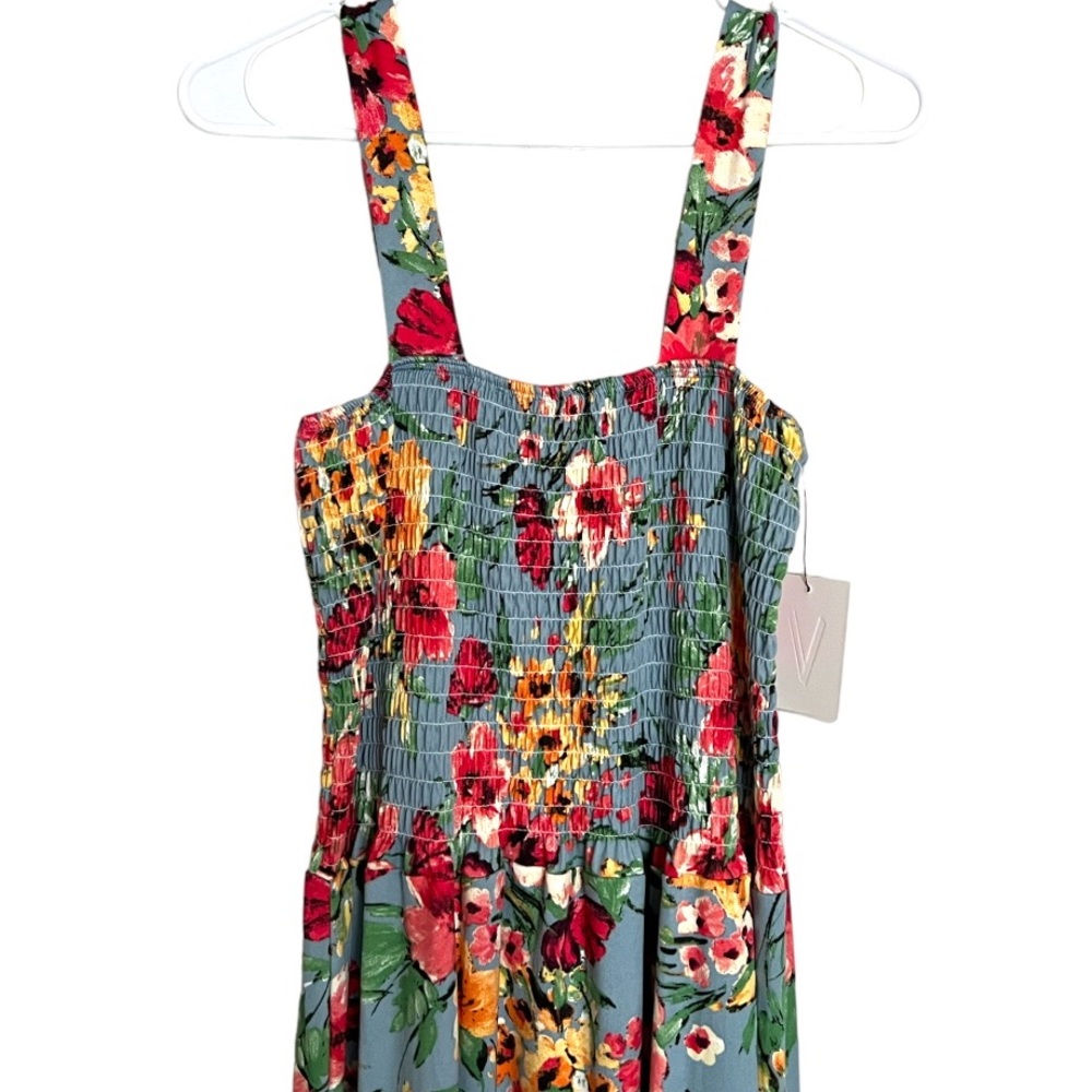 NWT | Vibe | Blue Floral Maxi Dress | Size 1X